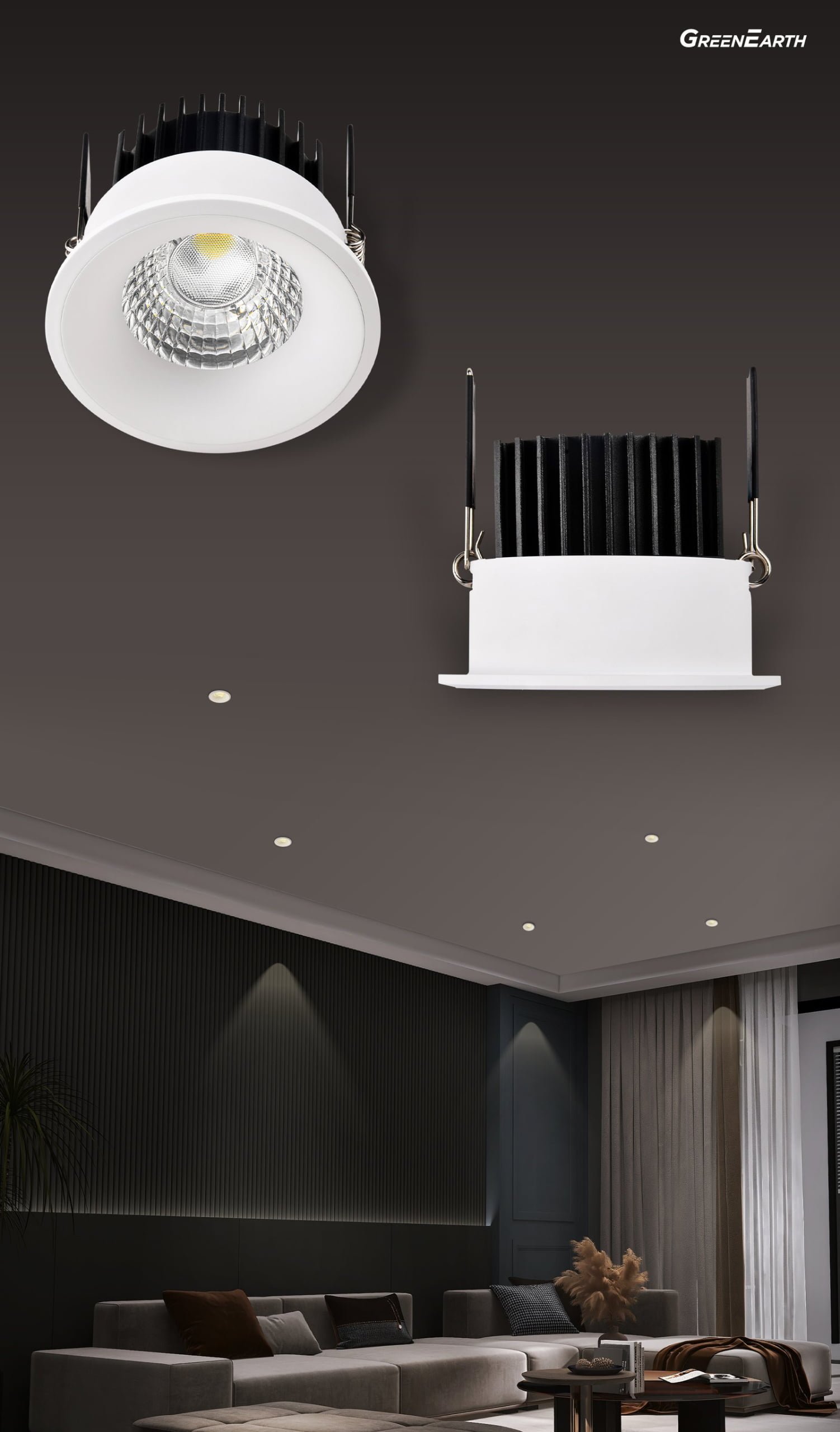 Trimless Downlights